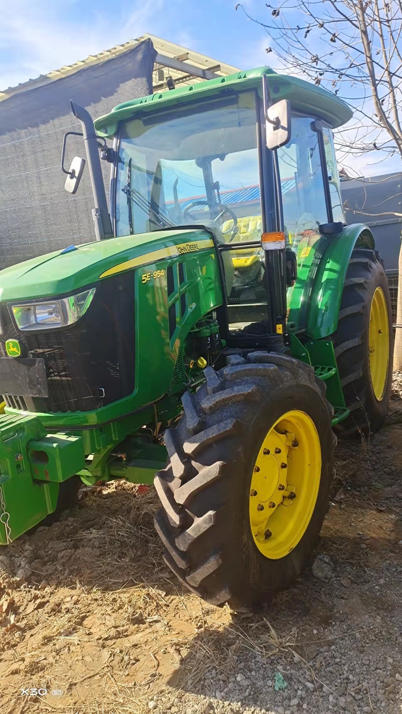 Farm Machinery  954HP Used Compact Tractor For  Farming  4 Wheel Drive In Good Condition