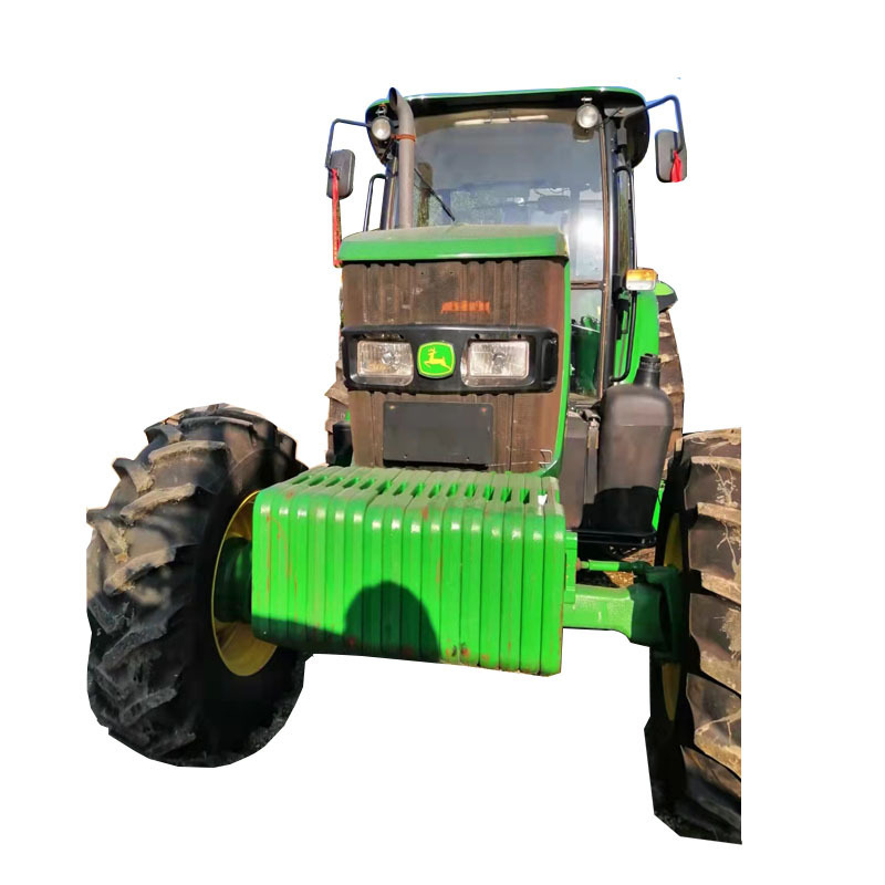 Low Price 80hp 4wd Second Deutz Fahr Used Farm Tractor with 4 Cylinder Engine 3 Point Hitch Backhoe