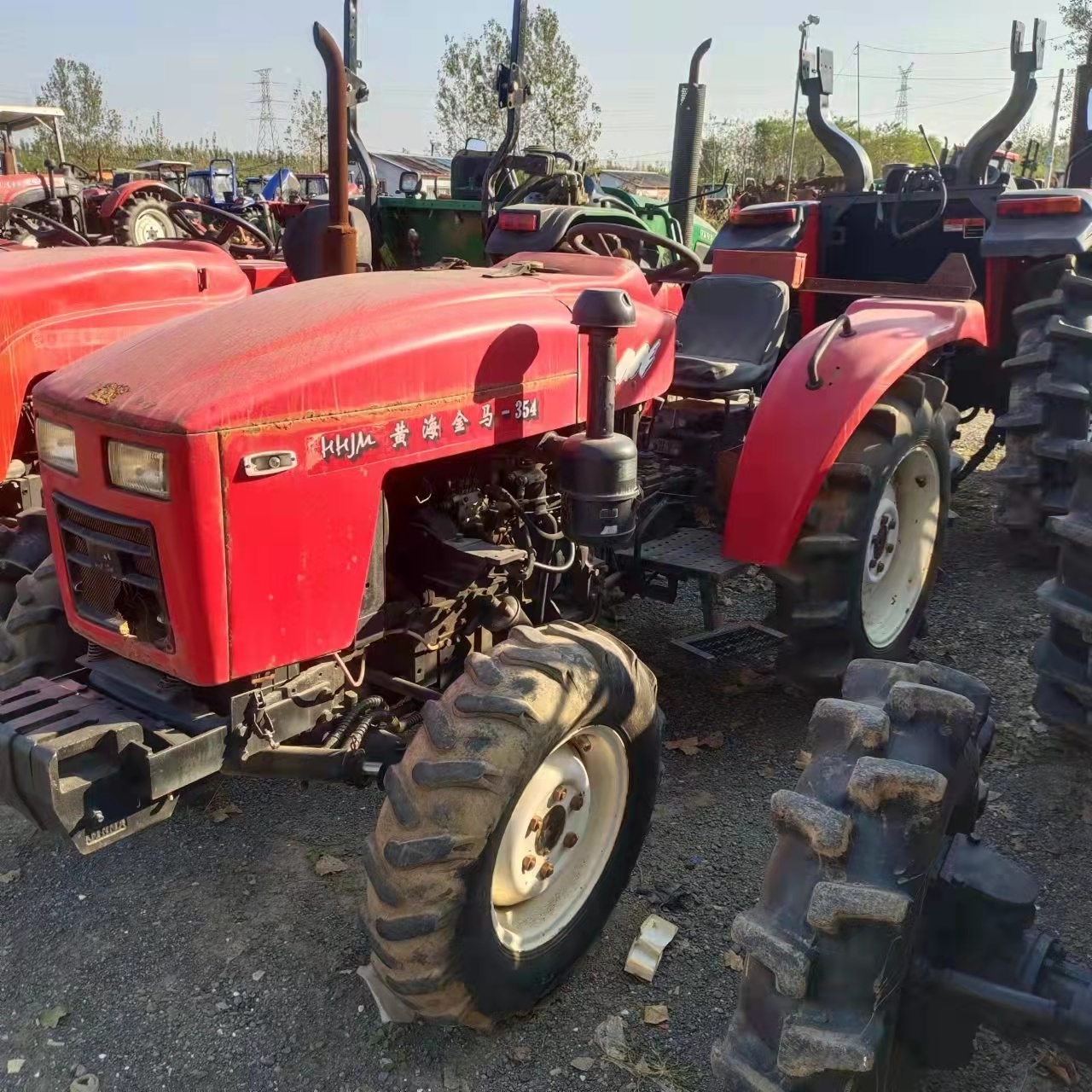 4wd 4x4 30hp 35hp mini farm tractors used Jinma agriculture farm machinery cheap farm tractor for sale