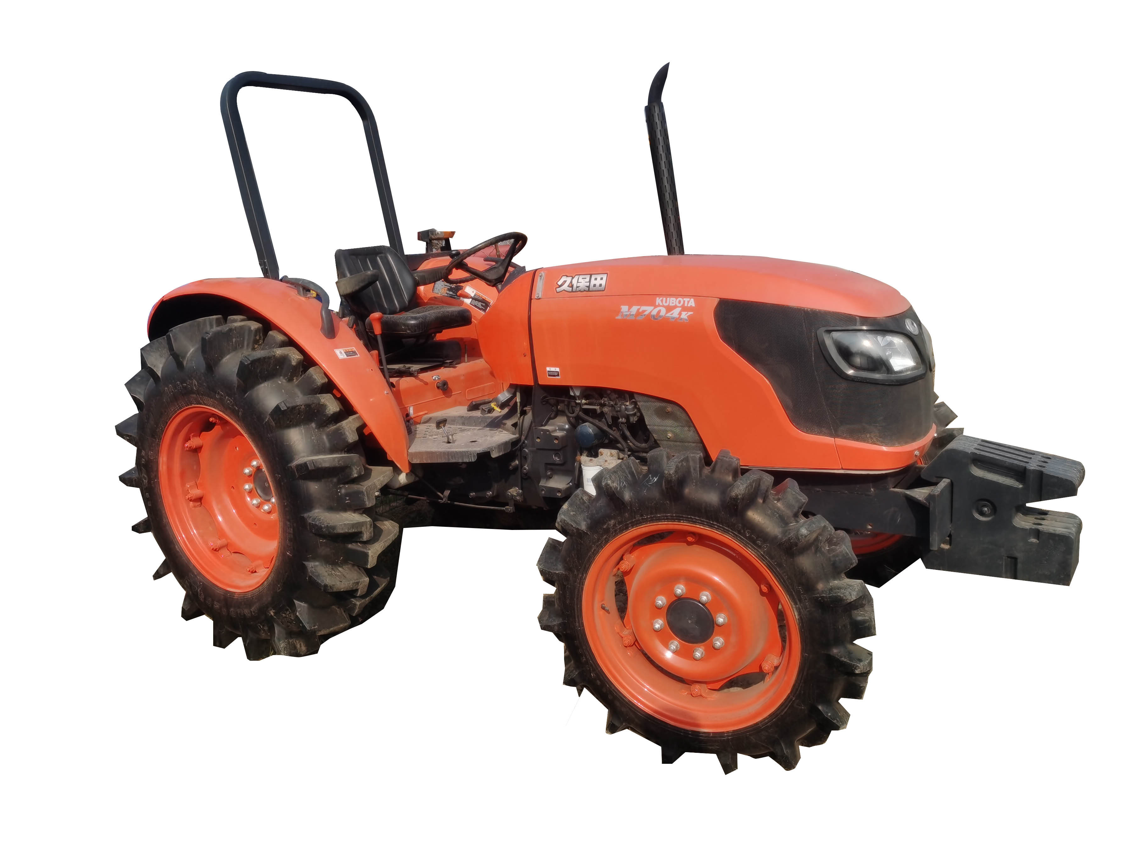 Japanese brand used tractor 4 wheel drive Cheap good running condition KUBOTA YANMAR ISEKI agricultural use