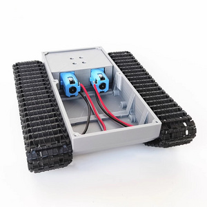 Tracked chassis Tank Smart diy Climbing car Robot chassis 3D printing upgrade accessory TT Motor edition