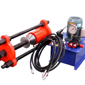 70 ton 100 ton manual electric portable track chain pin pressing machine track pin puller