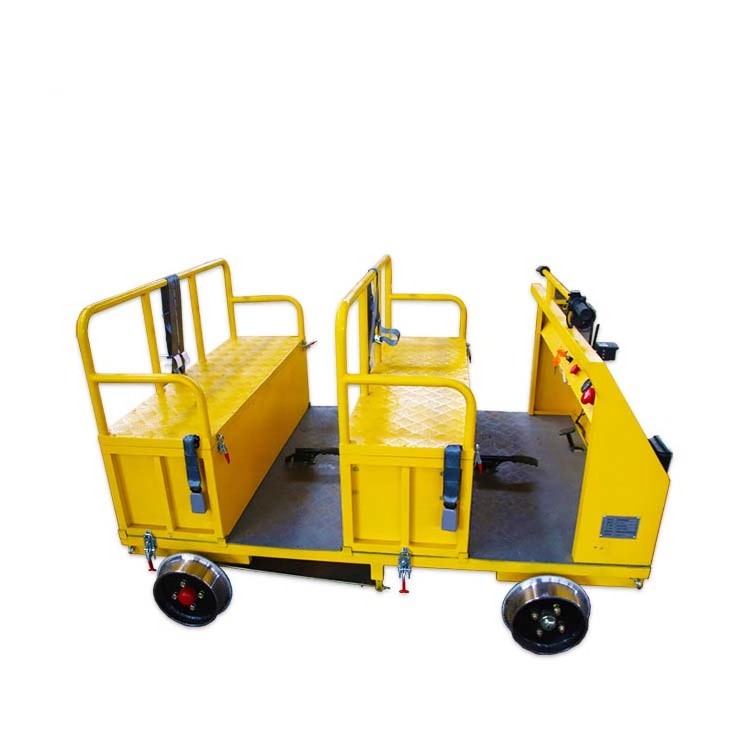 electric rail wheels transportation cart