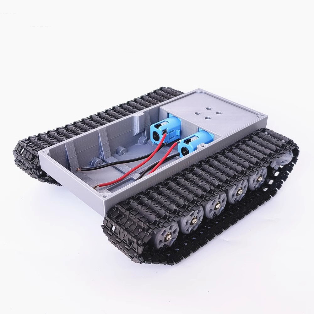 Tracked chassis Tank Smart diy Climbing car Robot chassis 3D printing upgrade accessory TT Motor edition