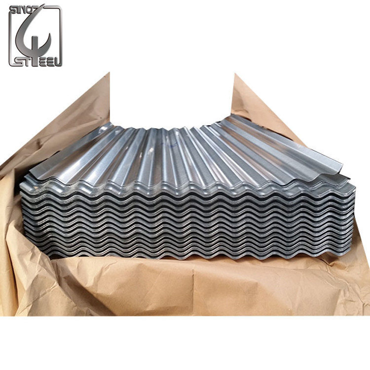 AFP AZ40 ASTM A792 Hot Dipped Aluzinc Galvalume Corrugated Steel Roofing Sheets Price Per PC