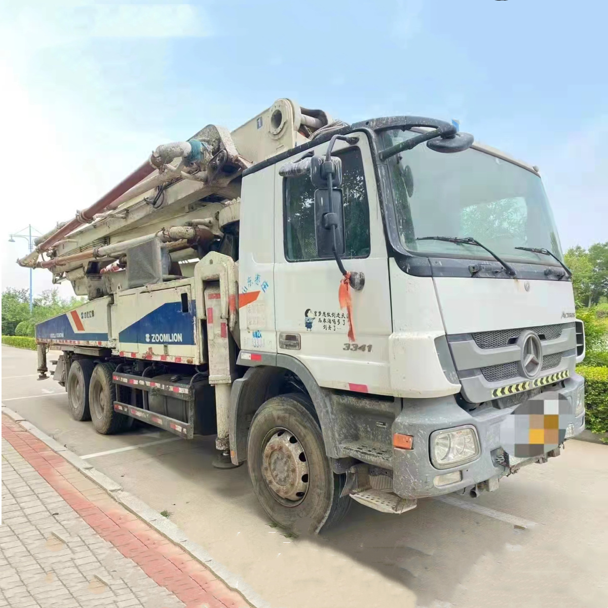 Good Condition Second Hand 37M 38M 47M 49M Used Concrete Pump Truck