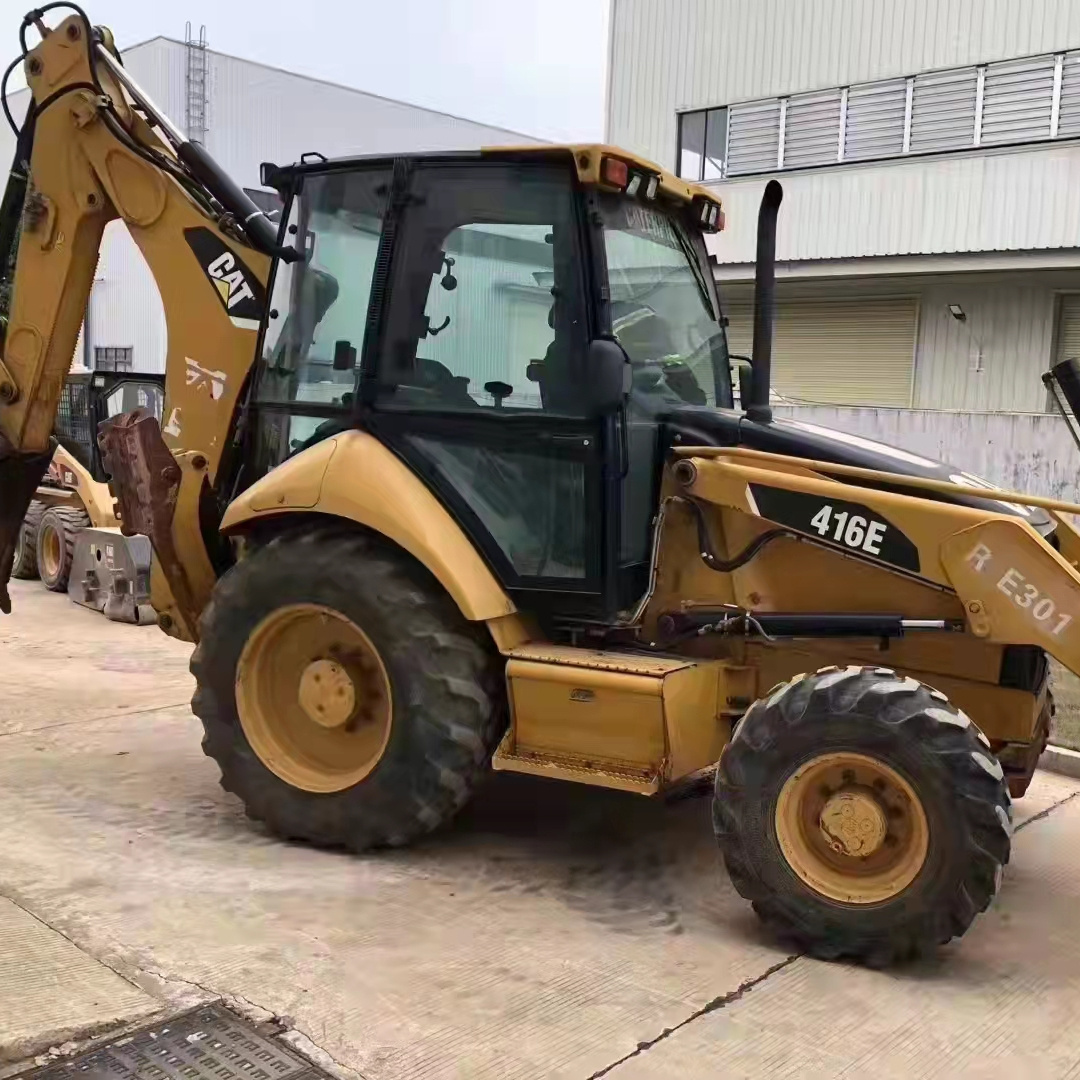 Japan 416E 420F 432E Backhoe Loader Original Used Loaders For Caterpillar Price