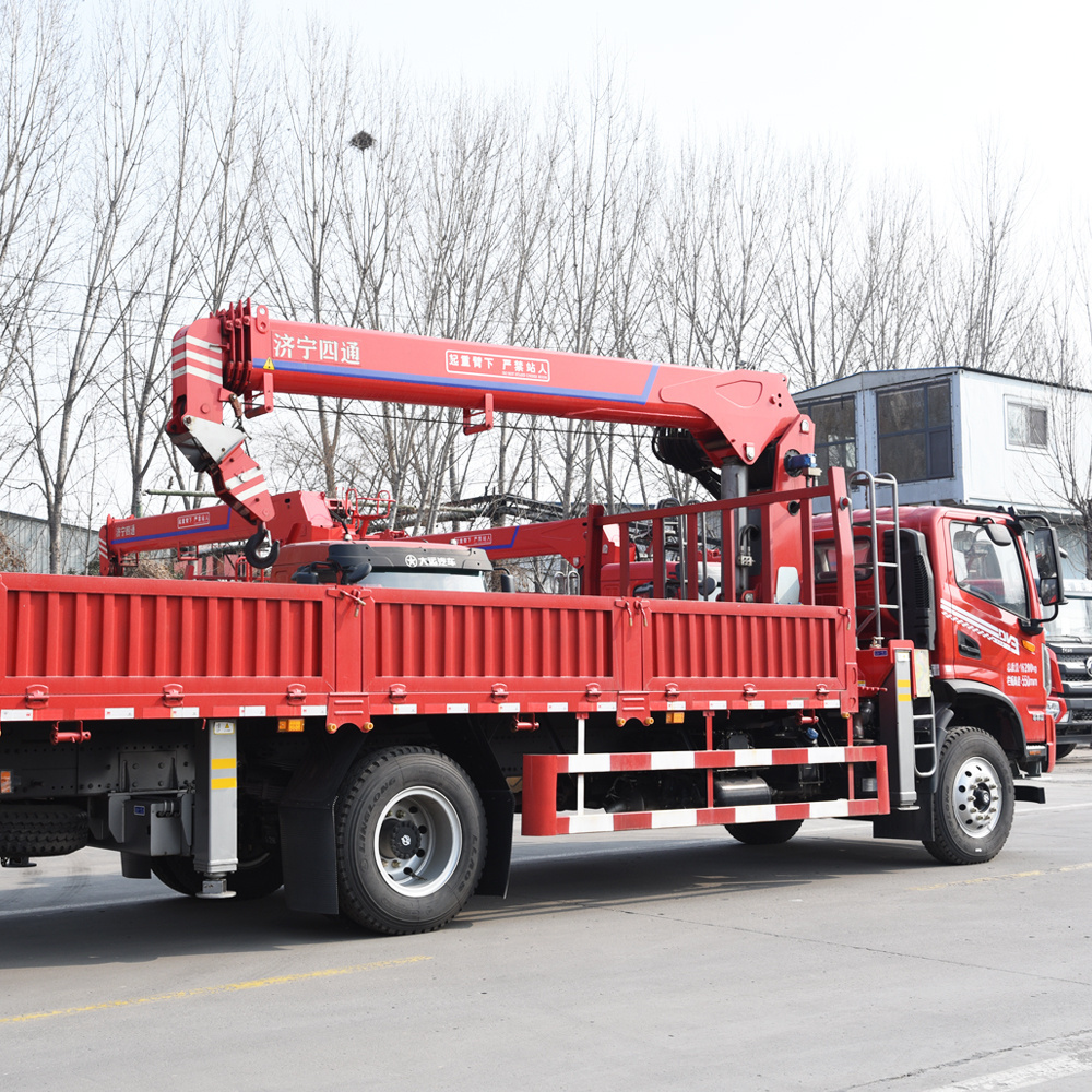 New technology 8 ton boom cranes truck mini crane trucks for sale