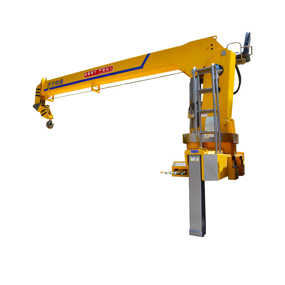 Manipulator Telescopic Boom 5 Ton 6.3 Ton 8 Ton 10 Ton Truck Mounted Crane jib Loader Crane for sale