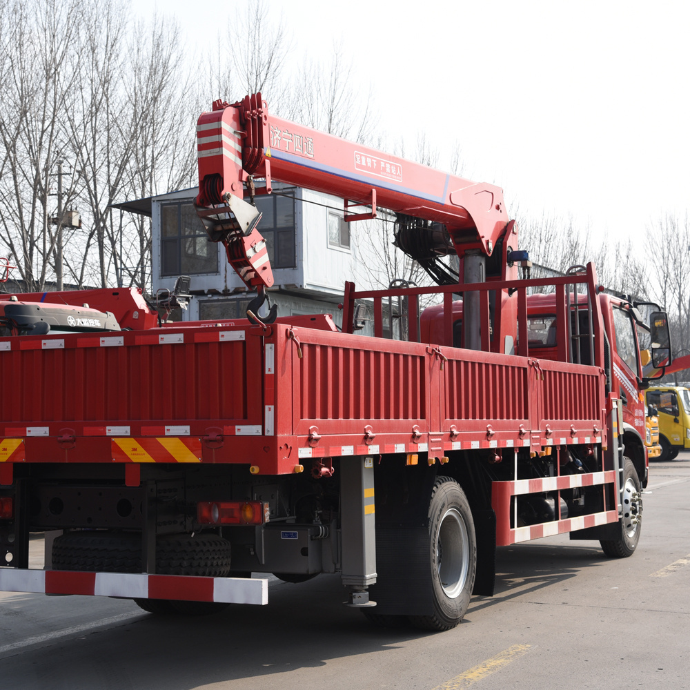 New technology 8 ton boom cranes truck mini crane trucks for sale