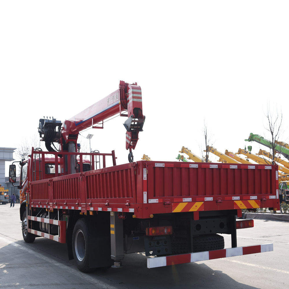 New technology 8 ton boom cranes truck mini crane trucks for sale