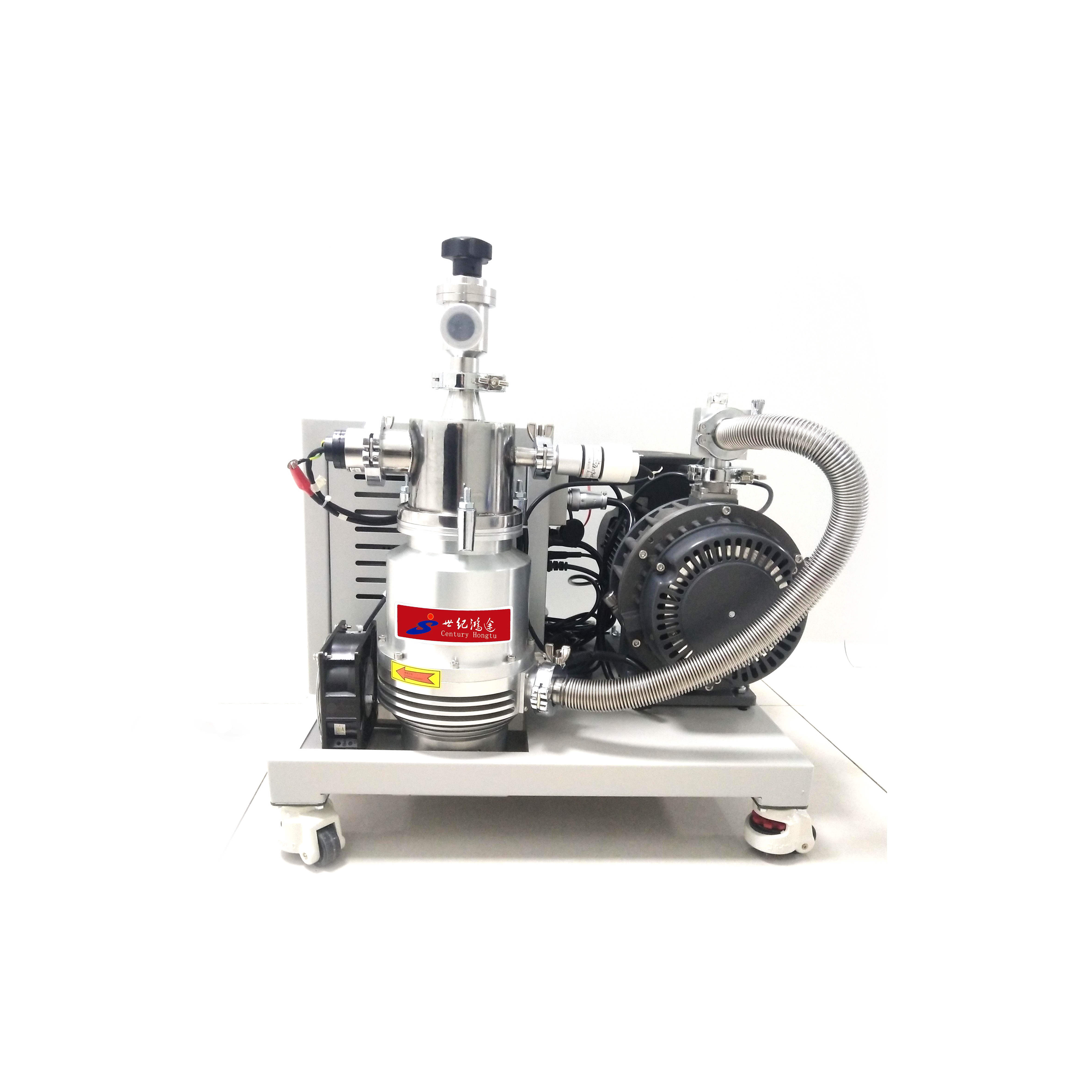 Customizable High vacuum molecular exhaust unit Turbomolecular pump unit vacuum station