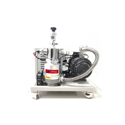 Customizable High vacuum molecular exhaust unit Turbomolecular pump unit vacuum station