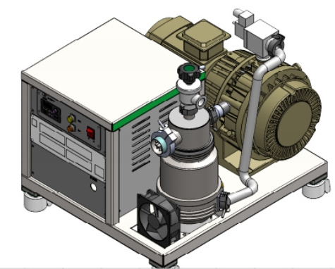 One-year warranty High quality JT-300 Grease lubrication turbo molecular vacuum pump system unit