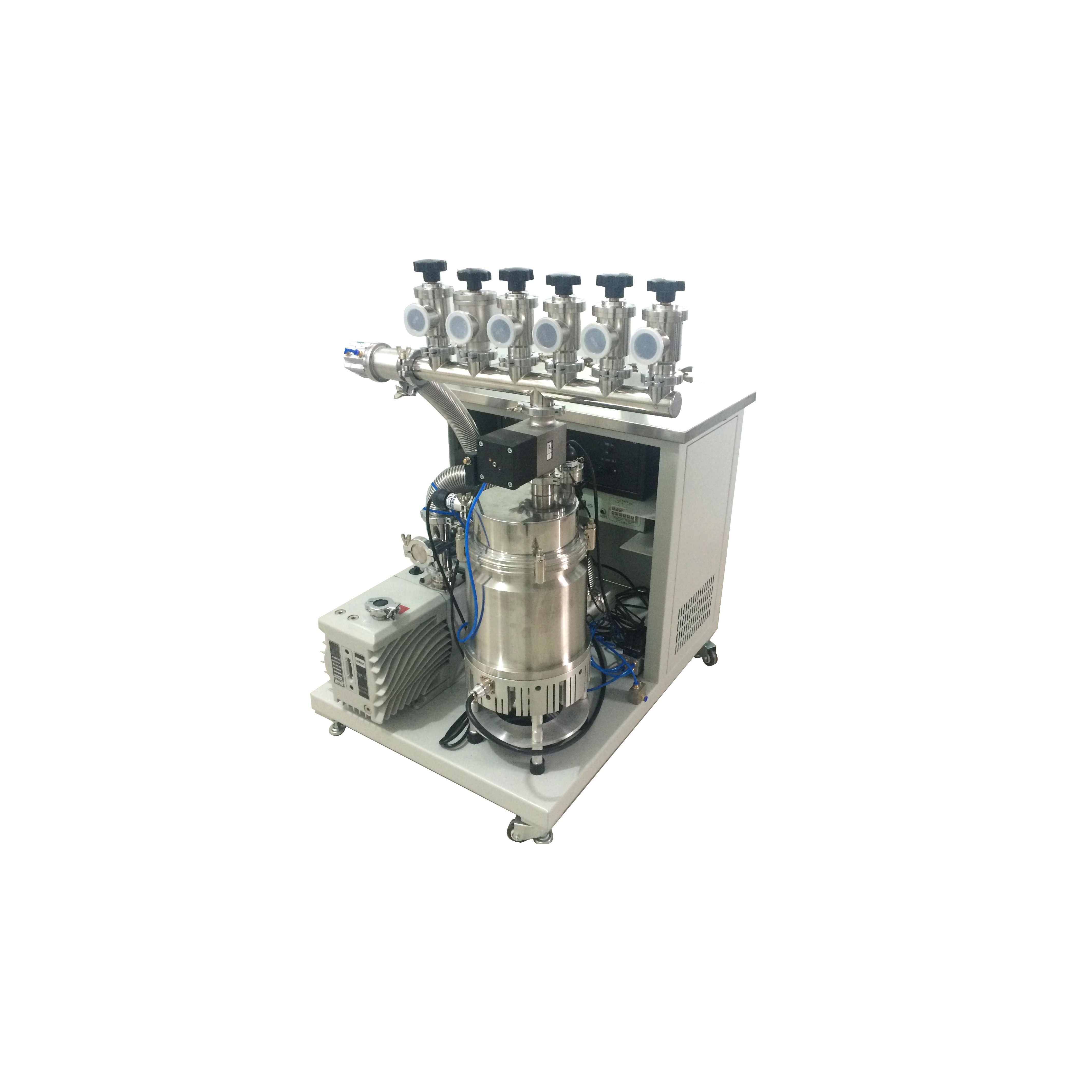 Customizable High vacuum molecular exhaust unit Turbomolecular pump unit vacuum station