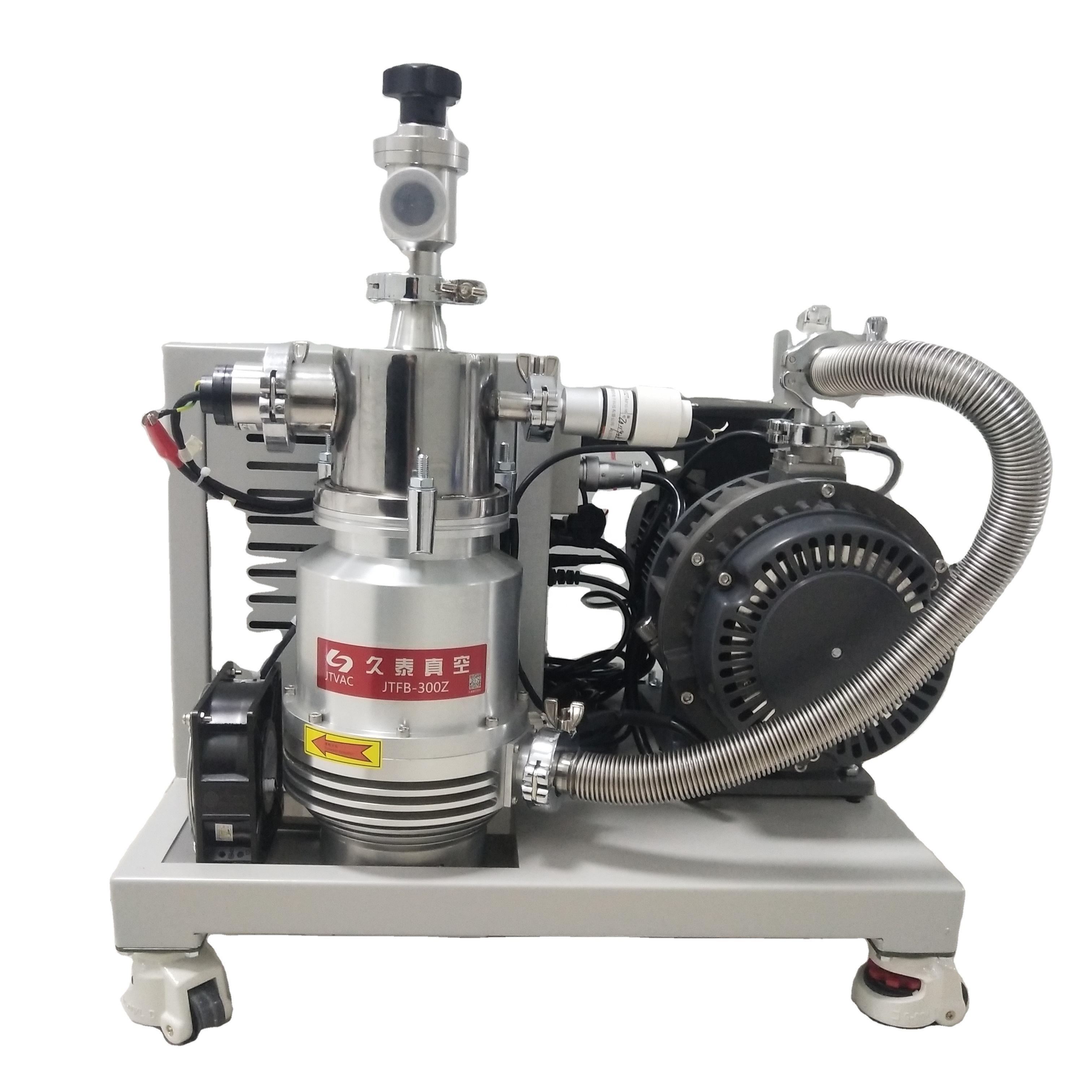 One-year warranty High quality JT-300 Grease lubrication turbo molecular vacuum pump system unit