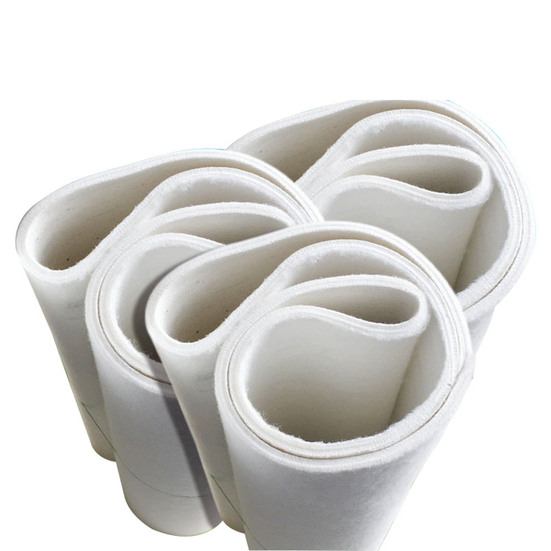 white Endless heatpress nomex printing felt Belt blanket For Heat Transfer Printing Machine