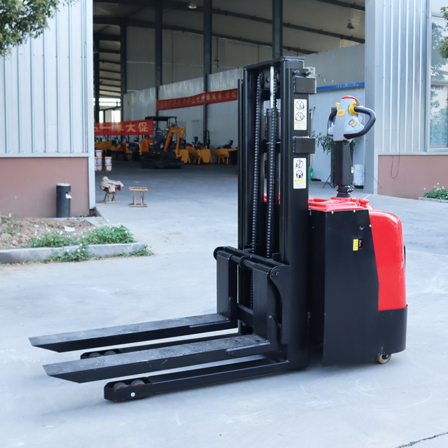 Low Factory Prices Ac Motor 2tons 2m Automatic Electric Stacker Walkie Stacker