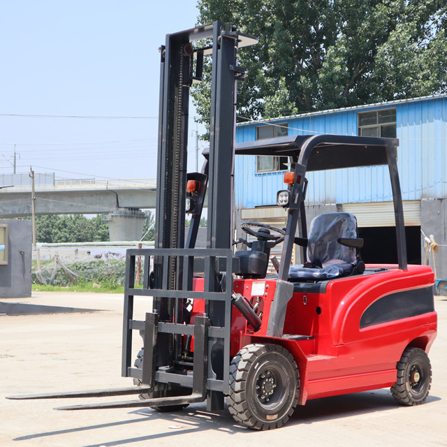 Cheap Hydraulic 2000kg Semi Electric Forklift Certification New Style 2 Ton Electric Forklift For Sale Portable