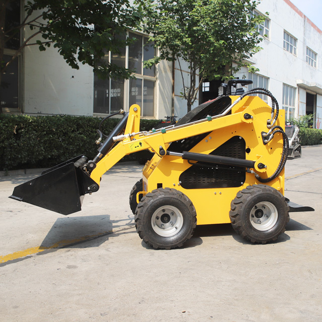 Top Sale Manufacturing Price Easy To Operate Wheel Diesel Snow Blower For Skid Steer Loader