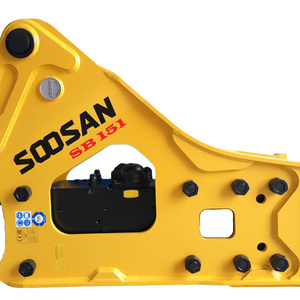 Shandong Soosan SB151 Heavy Duty Hammer Breakers Hydraulic Concrete Breakers Rock Hammer 175 mm Chisel