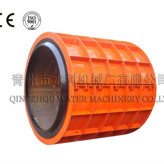 water roller hanging type concrete pipe making machine and molds  machinery automatic