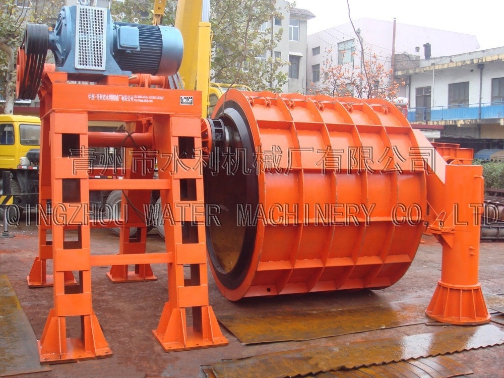 concrete cement  irrigation water  pipe making drain channel machine machinery of china for sale