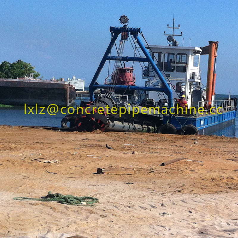 Sand Dredging Barge for Waterways Cleaning and Land Reclamation for Sale