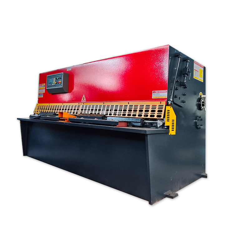 4mm 6mm 8mm cnc hydraulic iron sheet guillotine shearing metal cutting machine factory in China