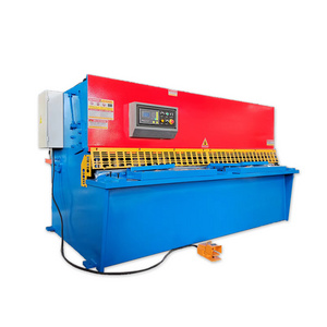 4mm 6mm 8mm cnc hydraulic iron sheet guillotine shearing metal cutting machine factory in China