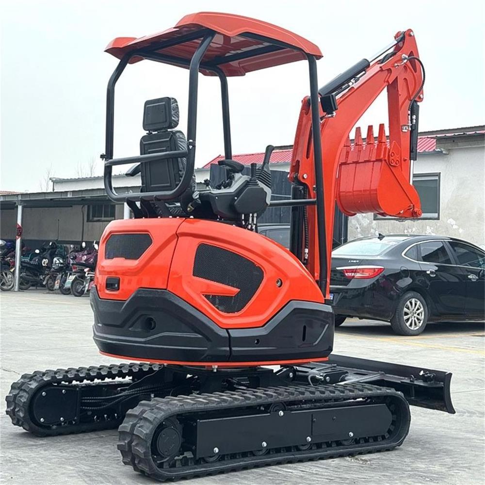 China Manufactory mini bagger 1 ton 1.5 ton 1.8 ton 2.5 ton Micro Digger 2 ton crawler hydraulic kubota mini excavator