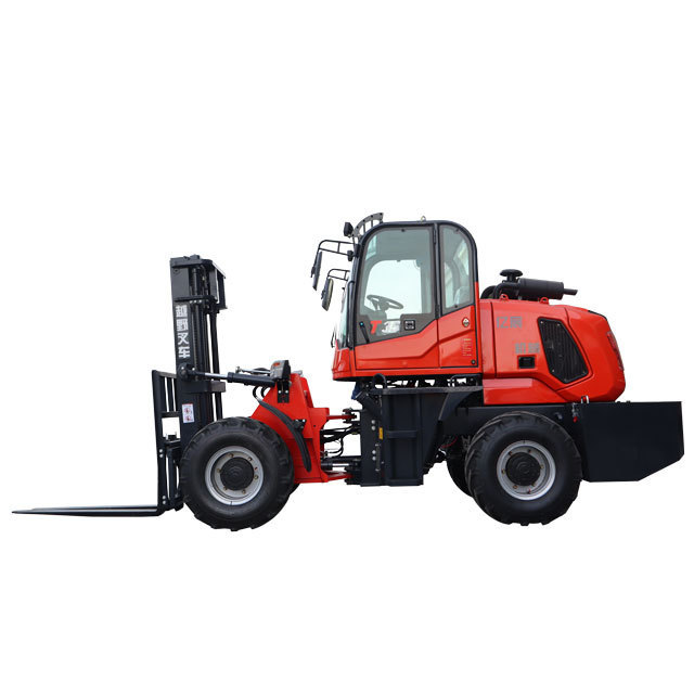 Hot sell 4*4 rough terrain forklift 3.5 ton diesel forklift lifting 3m 4m 5m 6m new forklift