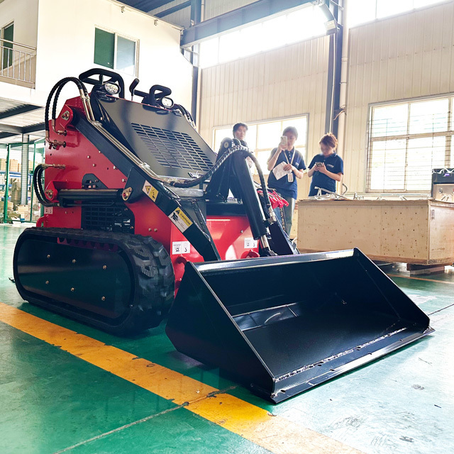 Hot selling china skid steer loader attachment  Epa Engine SJ-3600 stand on mini skid steer with bucket