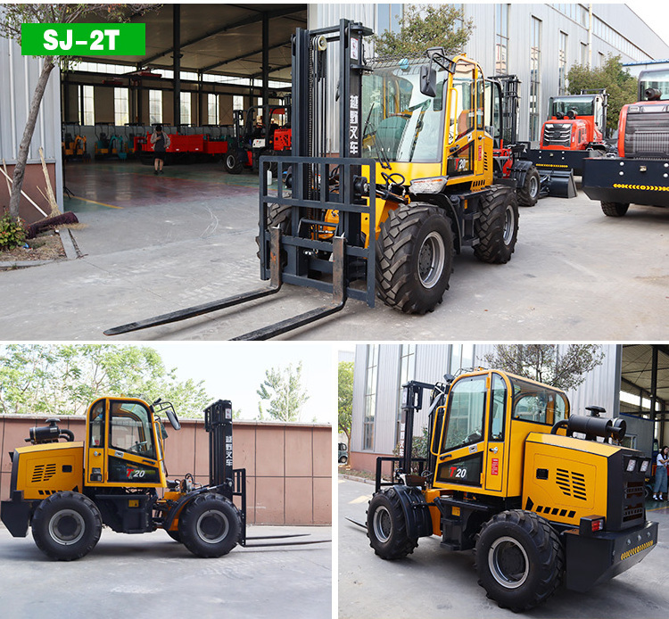 Hot sell 4*4 rough terrain forklift 3.5 ton diesel forklift lifting 3m 4m 5m 6m new forklift