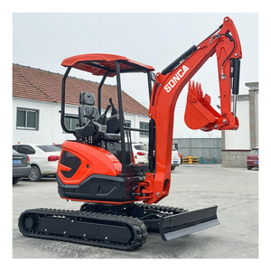 China Manufactory mini bagger 1 ton 1.5 ton 1.8 ton 2.5 ton Micro Digger 2 ton crawler hydraulic kubota mini excavator