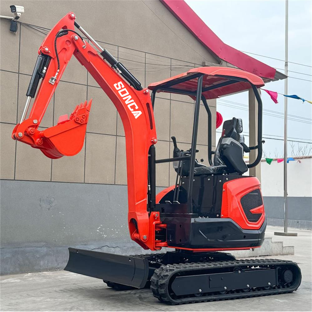 China Manufactory mini bagger 1 ton 1.5 ton 1.8 ton 2.5 ton Micro Digger 2 ton crawler hydraulic kubota mini excavator