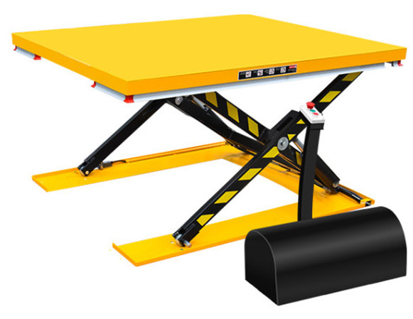 stationary small scissor lift table manual hydraulic lift truck