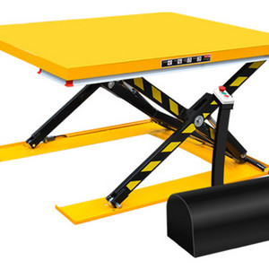 stationary small scissor lift table manual hydraulic lift truck