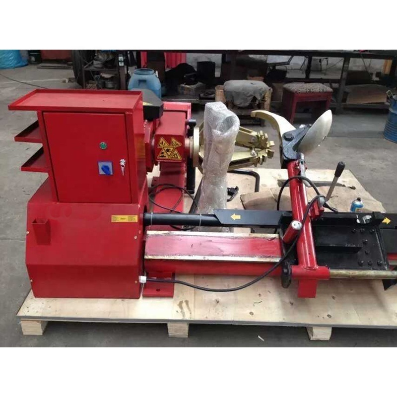 Tire changer machine used for repairing truck tools