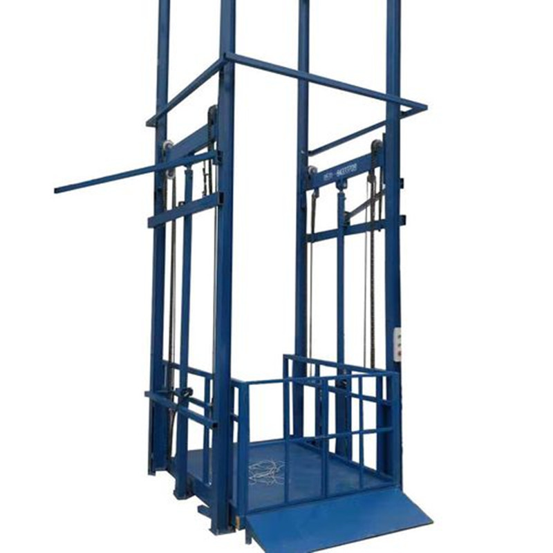 1ton 2ton 3ton electric small warehouse hydraulic freight goods cargo material lifts elevators wall mounted cargo lift platform