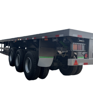 Upgrading Flatbed Trailer 3 Axle Flatbed Cargo Trailer Flatbed Trailer Truck