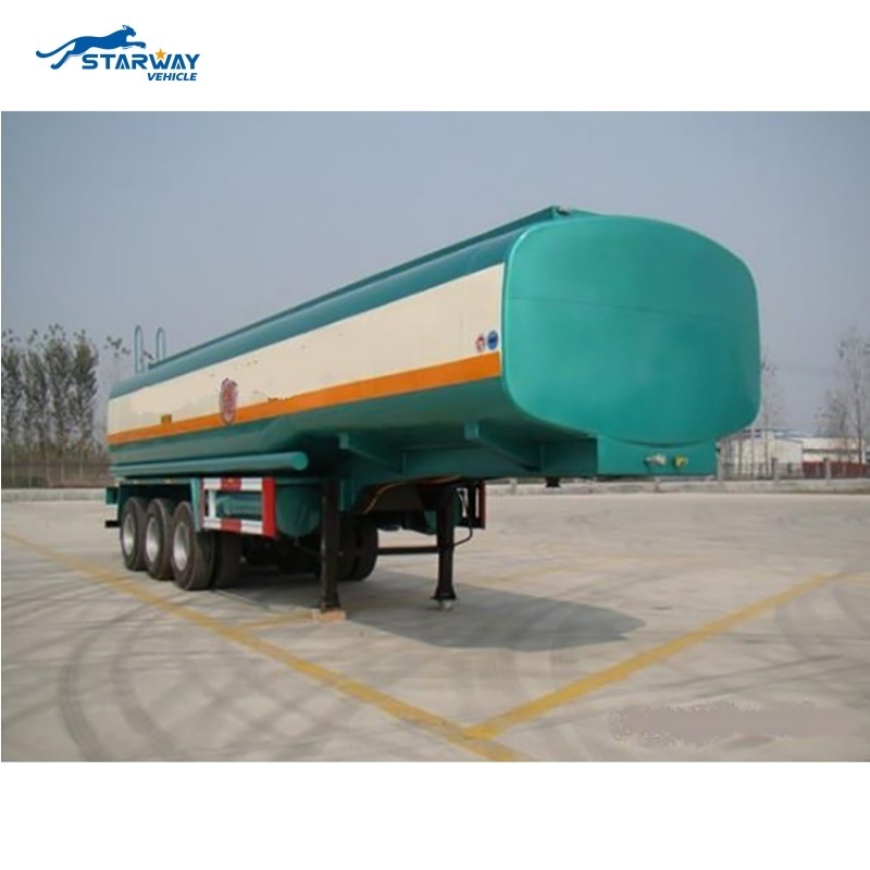 China 45000 Litres Water Palm Oil Fuel Diesel Tank Tanker Semi Trailers For Sale Full Trailer