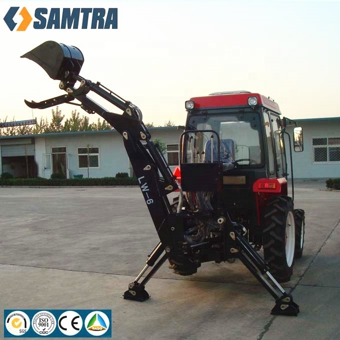 Towable backhoe excavator,Tractor Rear 3 Point Hitch Backhoe