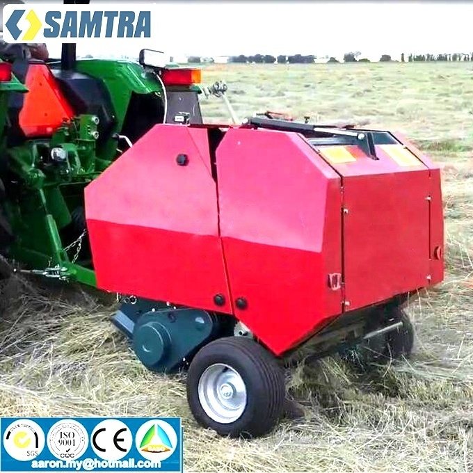 Mini 0870 Rice Straw Round Baler Forage Grass Baler Hay Baler for Sale