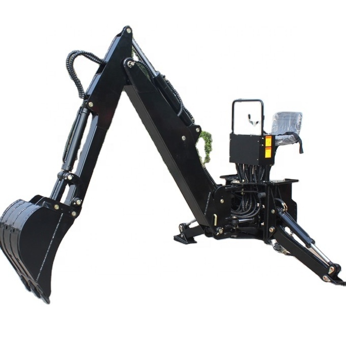 Towable backhoe excavator,Tractor Rear 3 Point Hitch Backhoe