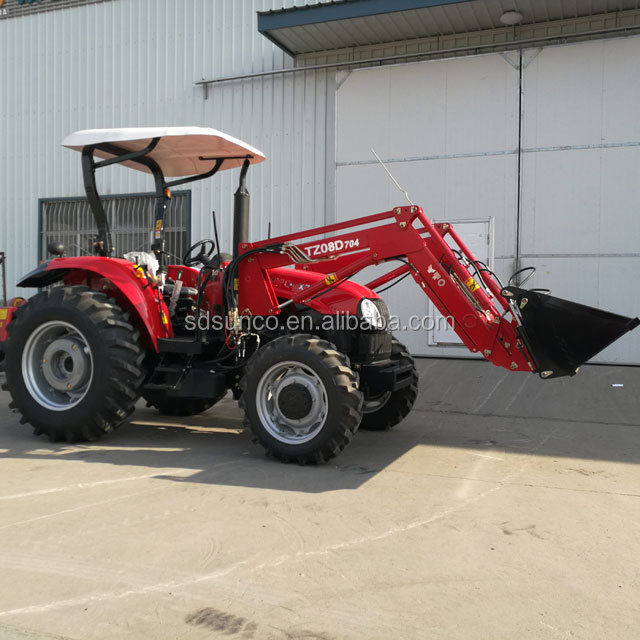 4 in 1 bucket front loader TZ16D for YTO-1604 tractor,front loader for 160 hp to 220 hp tractors