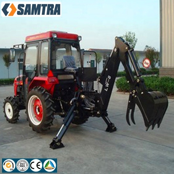 Towable backhoe excavator,Tractor Rear 3 Point Hitch Backhoe