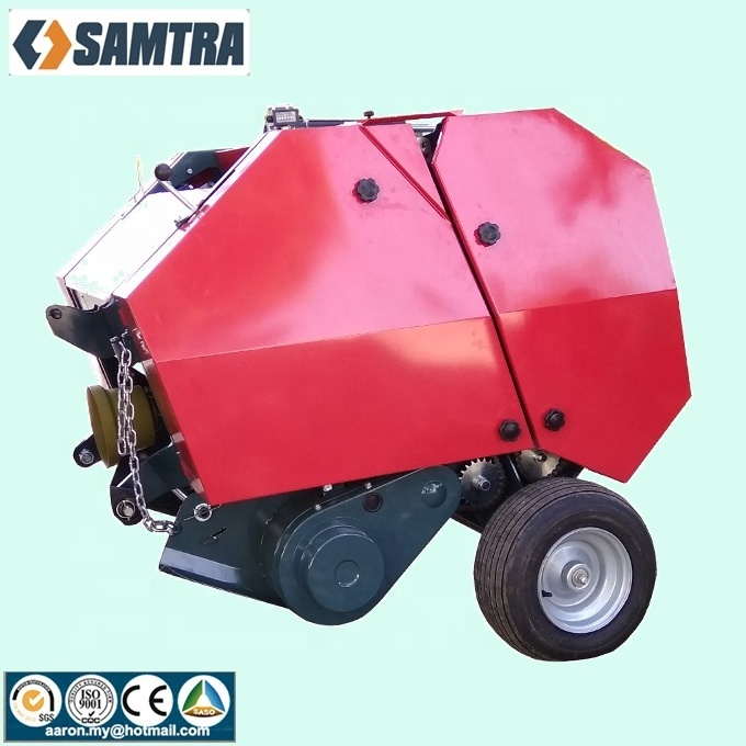 Mini 0870 Rice Straw Round Baler Forage Grass Baler Hay Baler for Sale