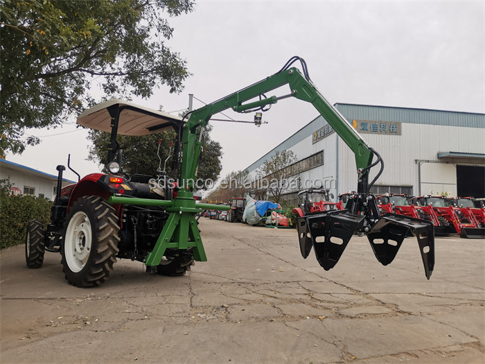 50hp lovol tractor oil palm fruit harvesting machine