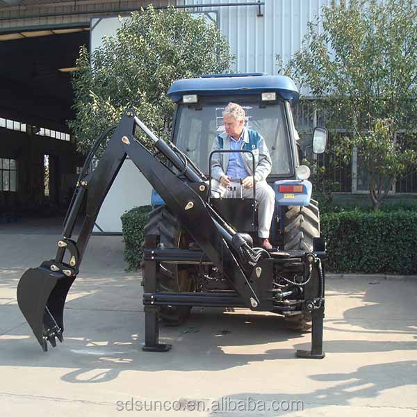 farm machine tractor backhoe Towable backhoe ,side shift backhoe hot on sale